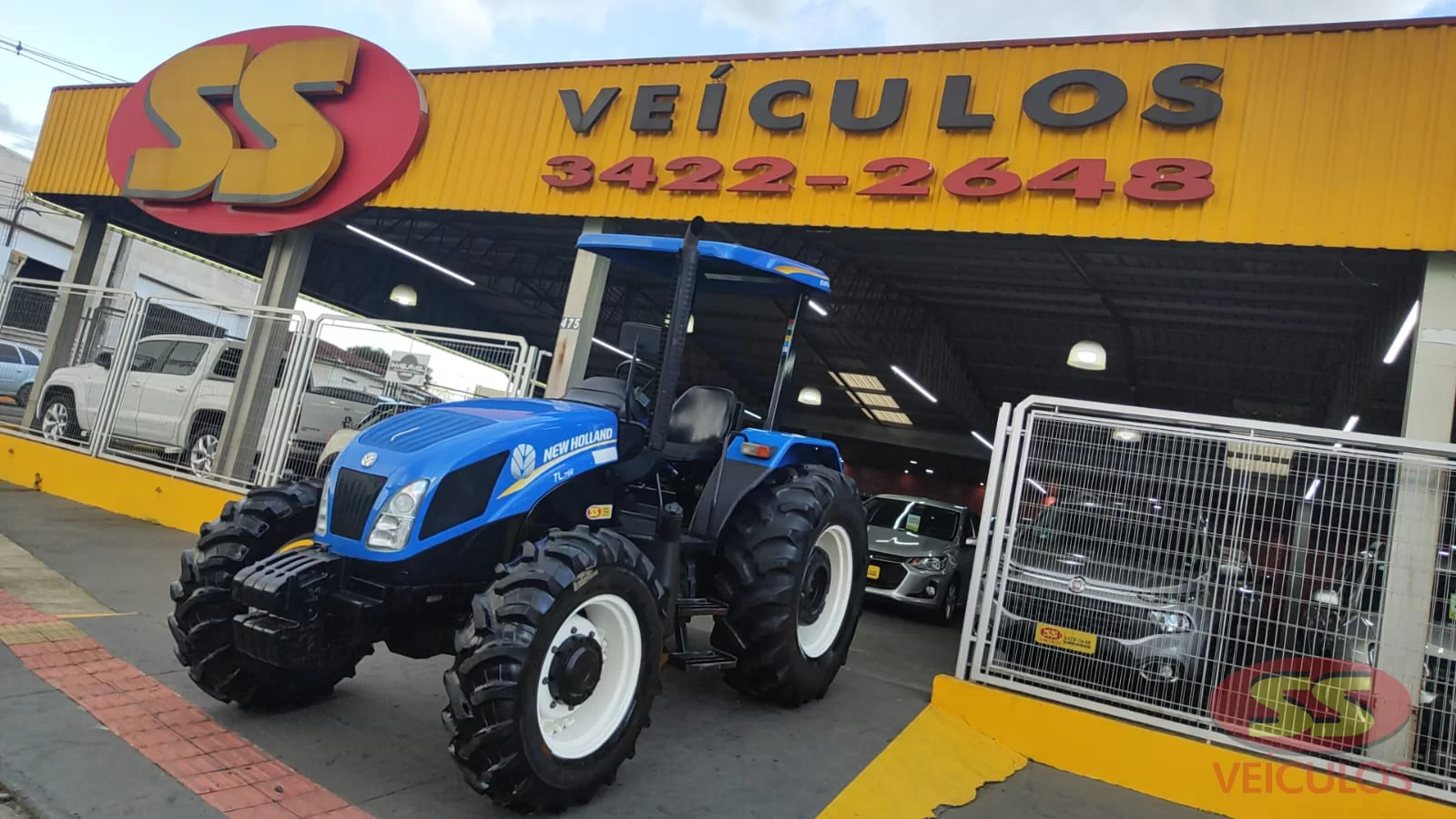 New Holland TL 75 4X4 PLATAFORMADO